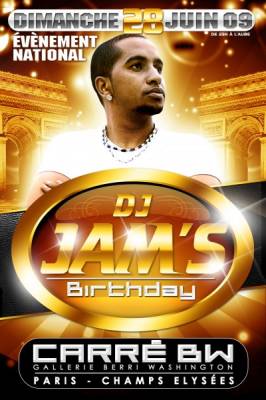 DJ JAM’S BIRTHDAY / KRYS , PERLE LAMA , KAMNOUZE , ATIM And More….