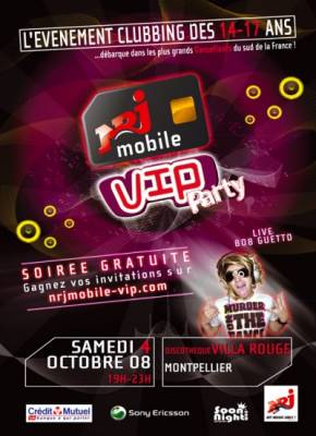 Montpellier Nrj Mobile VIP Party