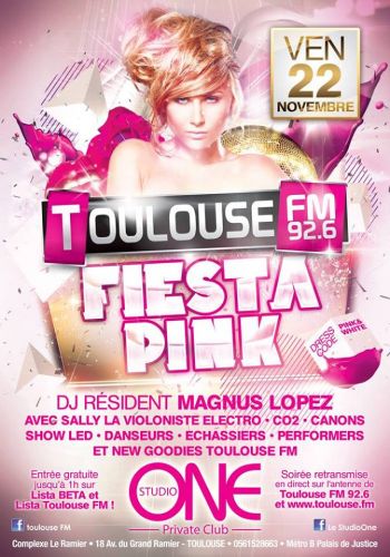 toulouse fm fiesta pink