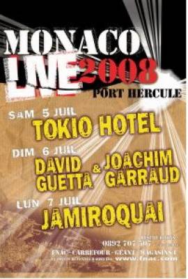 MONACO LIVE 2008 TOKIO HOTEL