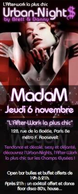 AFTER-WORK @ MADAM