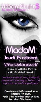 AFTER WORK @ MADAM