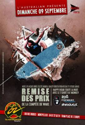 Remise des prix de la compétition de Wake