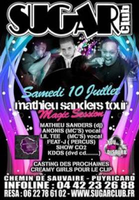 mathieu sanders tour