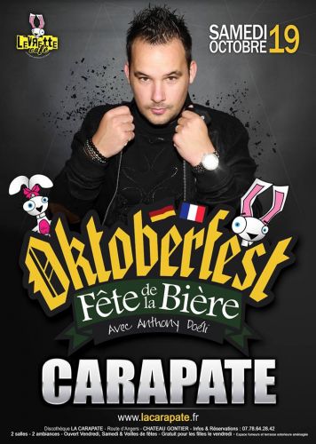 OKTOBERFEST WITH ANTHONY DOÉLI @ LA CARAPATE