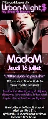 AFTER WORK @ MADAM