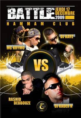 battle musicale DJ KAYZ/MC KRYMO VS D KADER K /RASHID DEBBOUZE