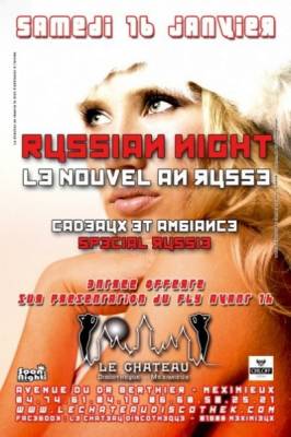 RUSSIAN NIGHT — LE NOUVEL AN RUSSE