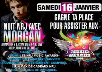 NRJ avec Morgan