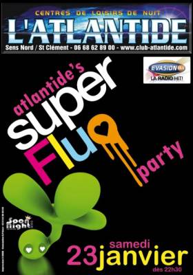 atlantide’s super fluo party