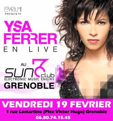 YSA FERRER en showcase exceptionnel !