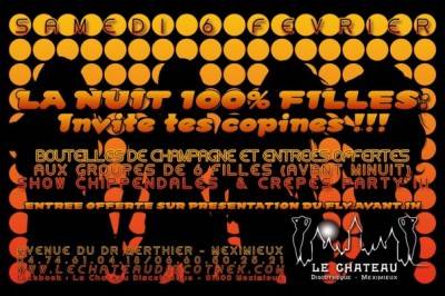 LA NUIT 100 % FILLES : INVITES TES COPINES
