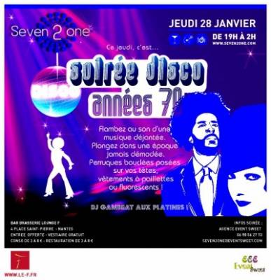 soirée disco 70’s