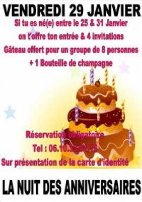 La nuit des anniversaires