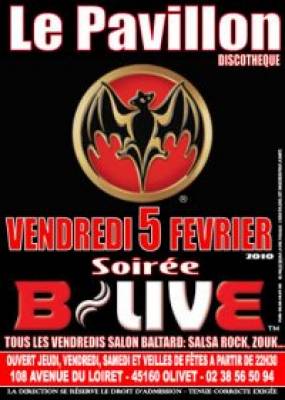 Soirée B-live (rhum bacardi)