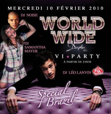 WORLDWIDE VI*PARTY Special Brazil