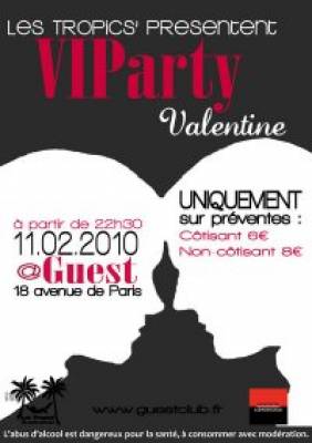 Soirée “V.I.P. Valentine”
