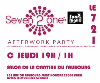 After Seven2one au Salon de la Cantine du Faubourg