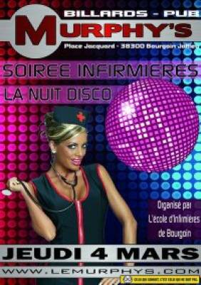 SOIREE INFIRMIERE LA NUIT DISCO