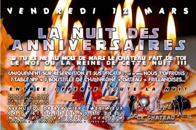 LA NUIT DES ANNIVERSAIRES