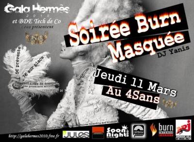 Soirée BURN Masquée by Tech de Co