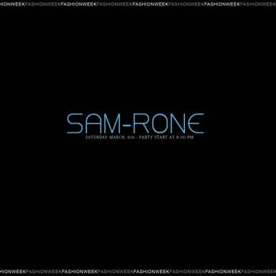 SAM-RONE fashion week
