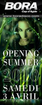 Opening Bora SUMMER 2010