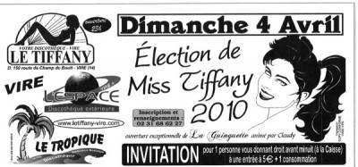 Election de miss Tiffany 2010