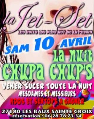 LA NUIT CHUPA CHUP’S