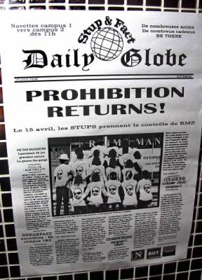 Prohibition Returns !