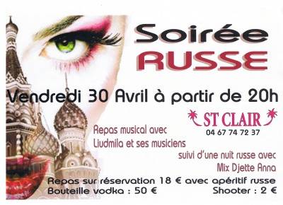 Soirée Russe