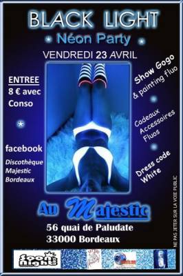 Black Night Neon Party