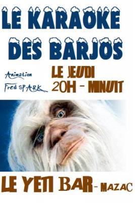 LE KARAOKE DES BARJOS