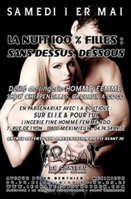 LA NUIT 100 % FILLES : SANS DESSUS / DESSOUS
