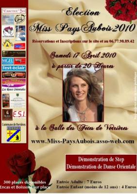 Election Miss Pays Aubois 2010 By monange10