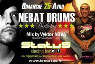 NEBAT DRUMS Birthday – Mix by Vyktor NOVA (Sound Factory)