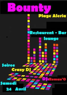 Crazy DJ-Roman’O of Clubbing for Le Bounty by Night