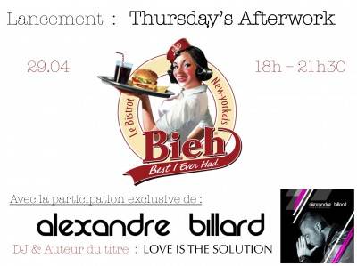 Thursday’s Afterwork