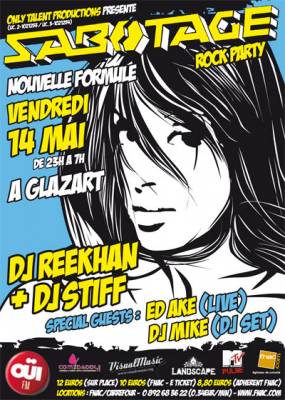 Sabotage Rock Party (avec Ed-Ake et Dj Mike Rock)
