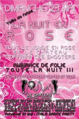 LA NUIT EN ROSE