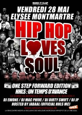 HIP HOP LOVES SOUL ! VENDREDI 28 MAI @ ELYSEE MONTMARTRE !