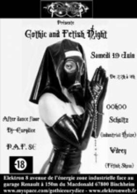 Goth & Fetish night …