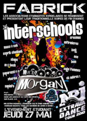 Soirée INTERSCHOOLS Vol. 5 Mix by Morgan Nagoya résident NRJ EXTRAVADANCE