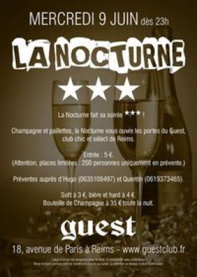 « La Nocturne fait sa soirée 3 étoiles » @ Guest Club