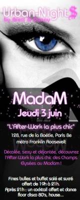 AFTER WORK @ MADAM