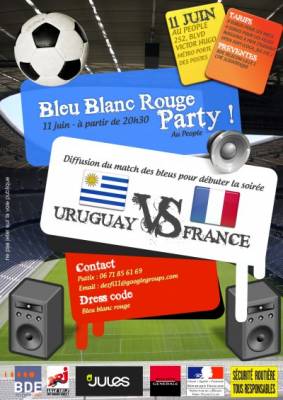 Bleu Blanc Rouge Party!