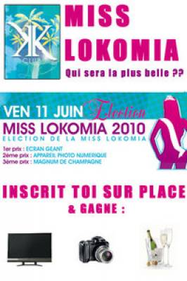 Élection de la MISS LOKOMIA 2010