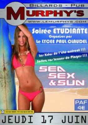 SOIREE ETUDIANTE : SEA SEX & SUN
