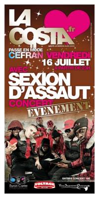 Concert de Sexion d’Assaut @ La Costa