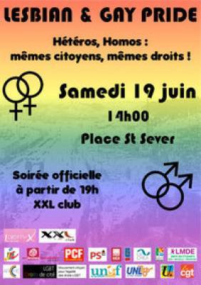 Gay pride 2010 Rouen
